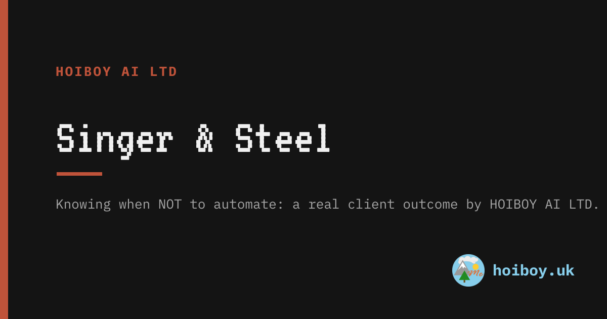 Singer & Steel